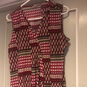 Dana Buchman business casusal sleeveless top